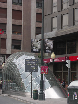 Bilbao has the cleanest underground system in Europe