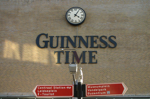 Remember: Guinness Time is precisely 16:05.
