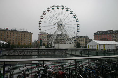 View from the central station