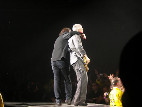 Bono and Adam Clayton