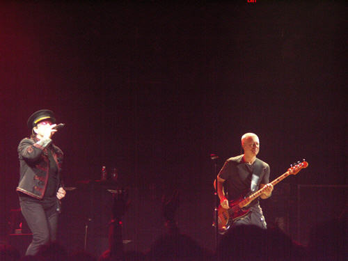 Bono and Adam Clayton