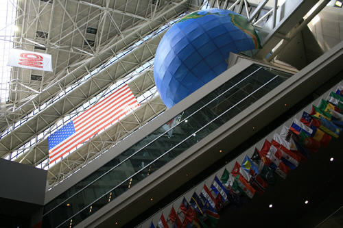 Back at the CNN Center...