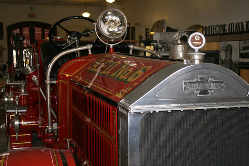 At the Firehouse, an engine circa MLK's youth