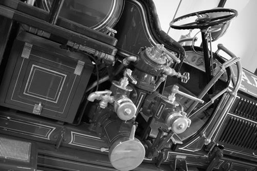 At the Firehouse, an engine circa MLK's youth