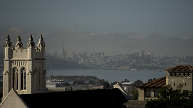 View from University of California, Berkeley