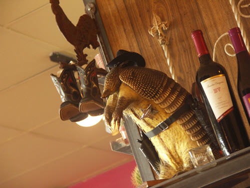 Armadillo in Jolina's Tex Mex & BBQ