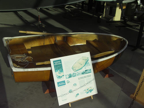 The Hughes Boat, also made of birch