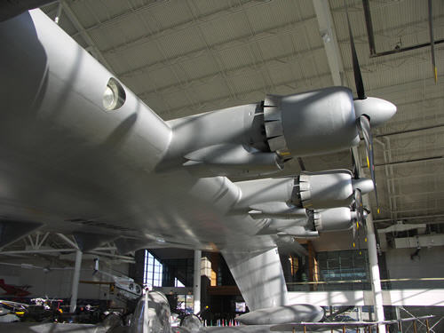 The Spruce Goose, named in derision because it was made of wood.<br>But it was 95% birch, not spruce!