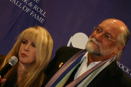 Stevie Nicks and Mick Fleetwood