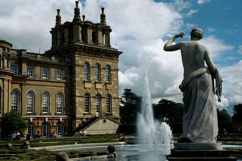 At Blenheim Palace