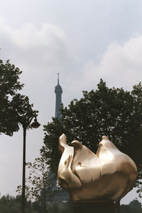 Near the scene of the accident, Paris