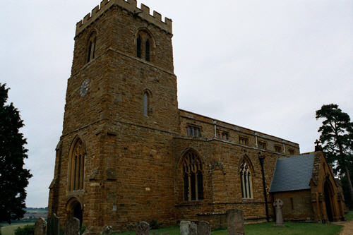 ... others say she is at the chapel outside Althorp.