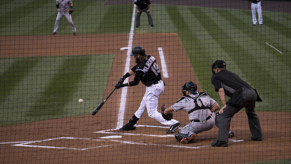 Charlie Blackmon: Rockies v. Giants Charlie Blackmon: Rockies v. Giants