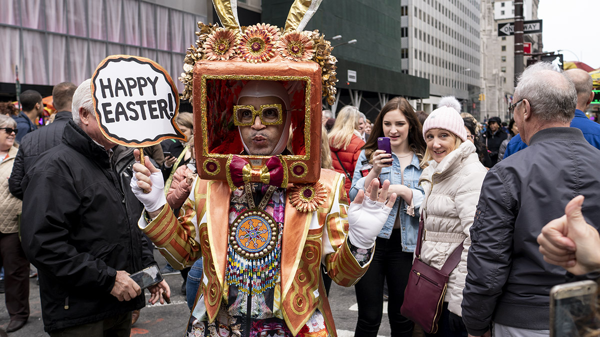 Happy Easter! Performance art