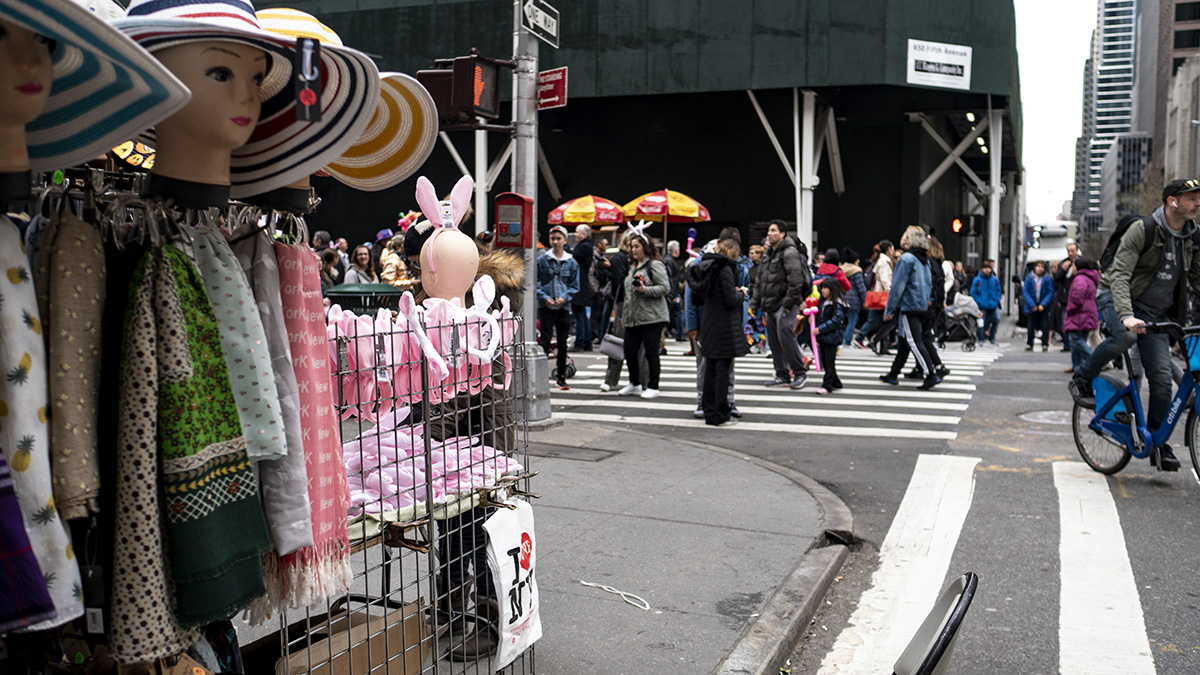 Last minute bonnets and ears