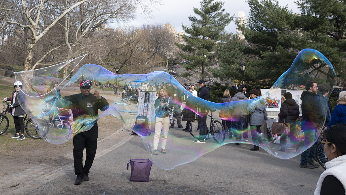 One giant bubble