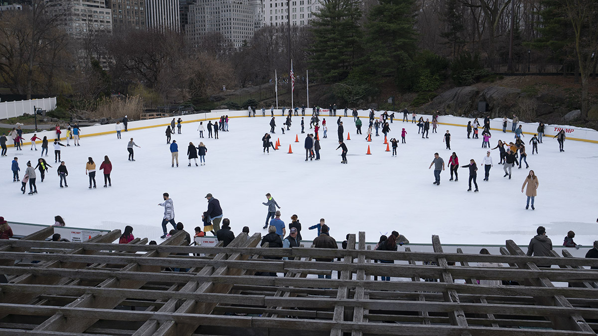 The Trump ice rink