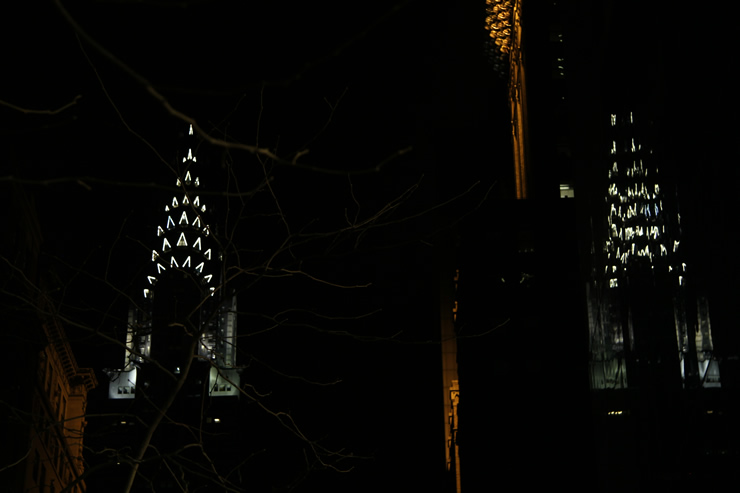 The Chrysler Building: a moment of reflection New York City