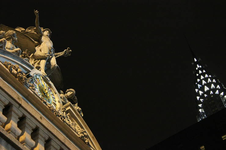 Grand Central and Chrysler New York City