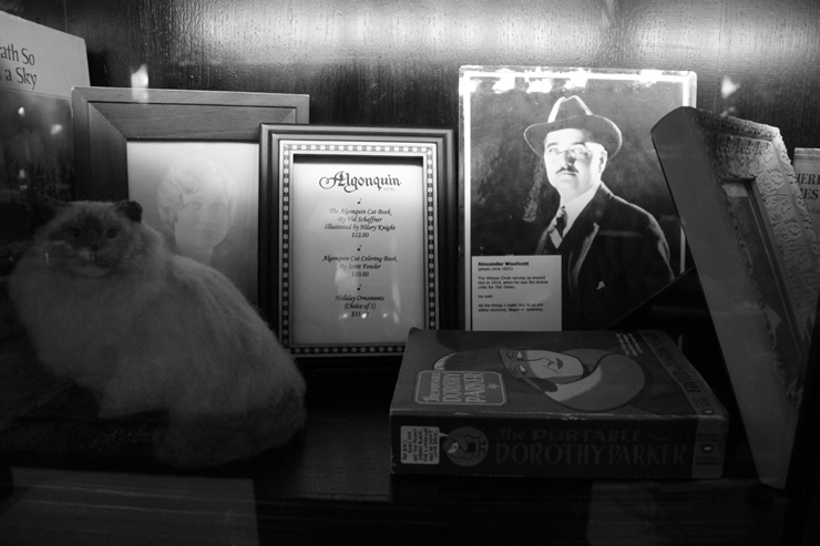 At the Algonquin. New York City