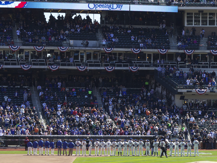 Opening Day at CitiField