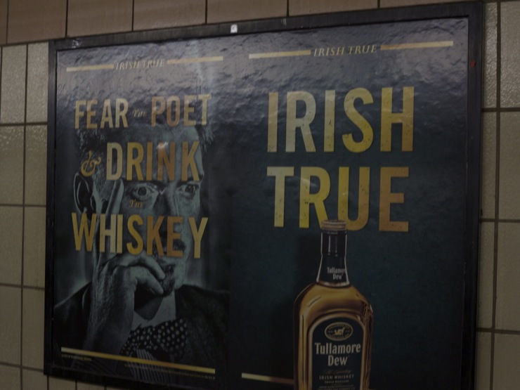 Loved this ad: Fear the Poet and Drink the Whiskey