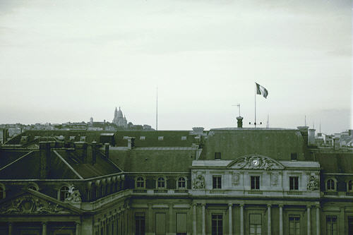 Sacre Coeur as seen from the Louvre