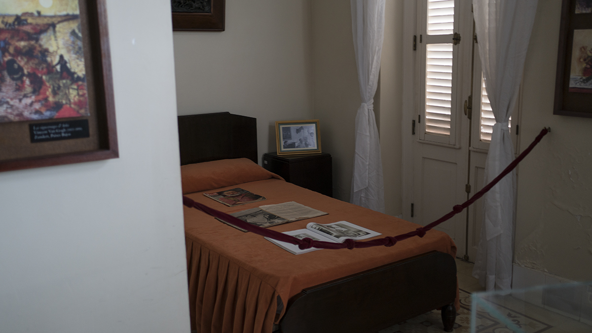 Havana: Hemingway's room in the Hotel Ambos Mundos