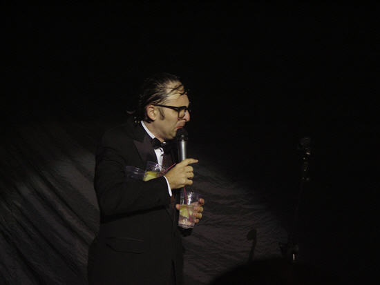 Neil Hamburger<br>This loser actually had a CD and DVD on sale at the swag stand.