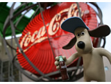 Gromit at World of Coca-Cola