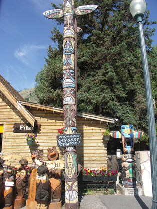The Tallest Totem Pole in Wyoming