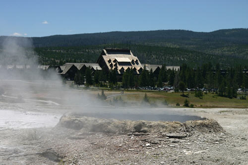 Near Old Faithful