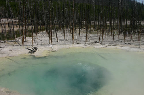 Eeriness in Yellowstone