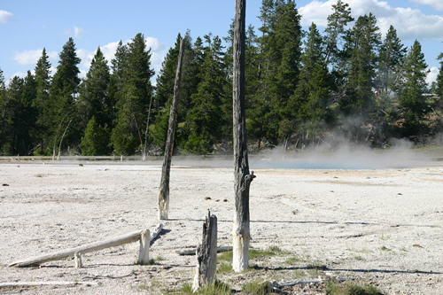 Eeriness in Yellowstone