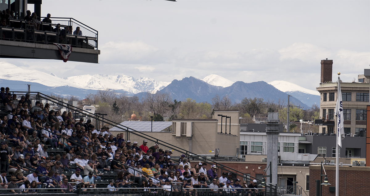 Snow on the Rocky Mountains