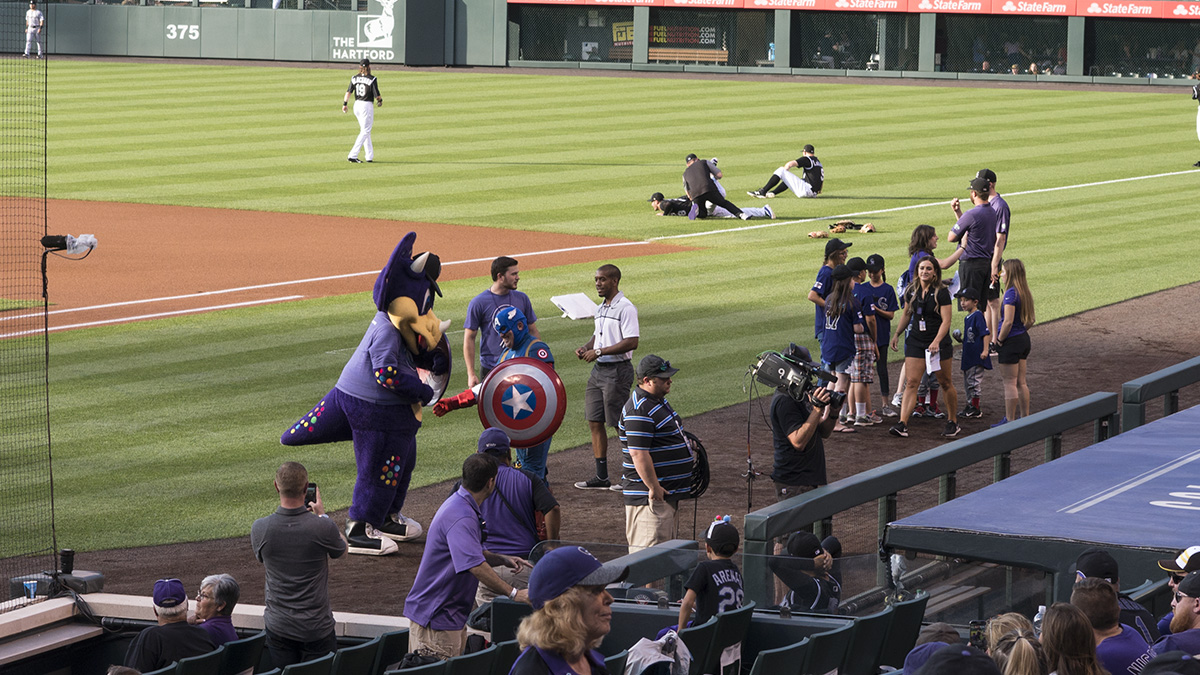 Marvel Night at Coors Field