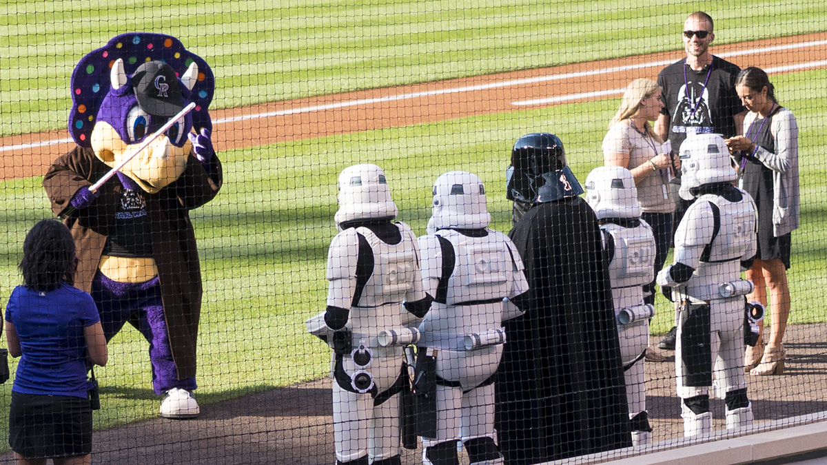 Star Wars Night at Coors Field