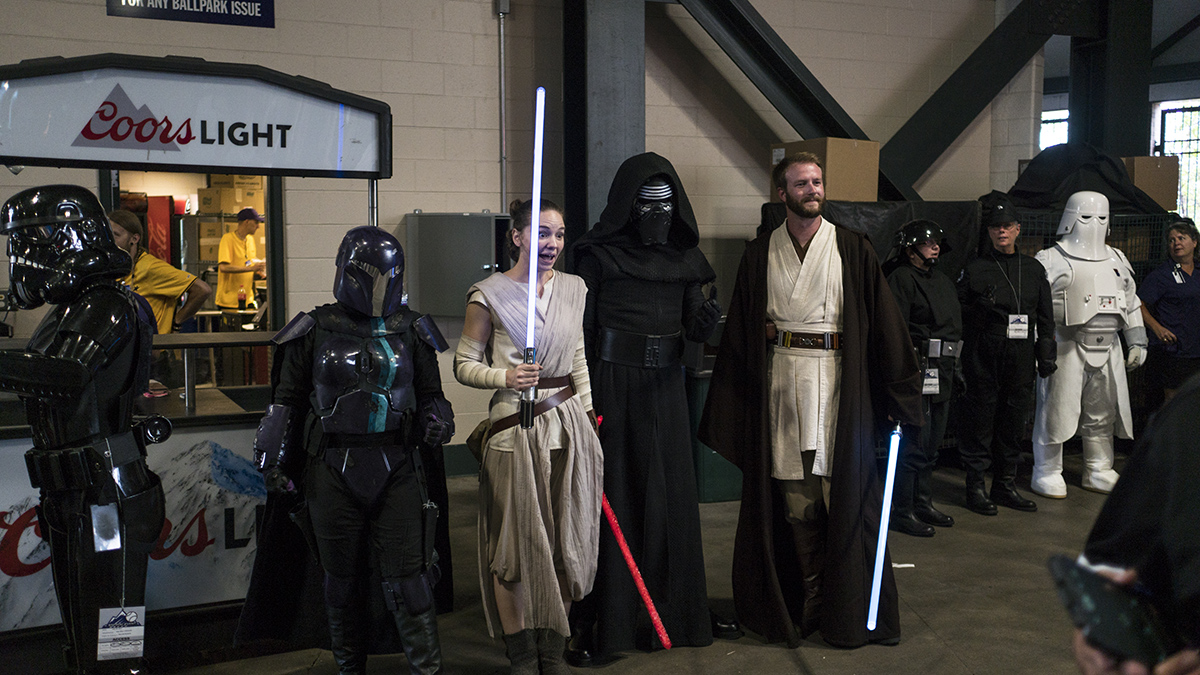 Star Wars Night at Coors Field