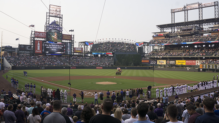 Star Wars Night at Coors Field