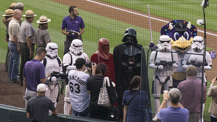 Star Wars Night at Coors Field