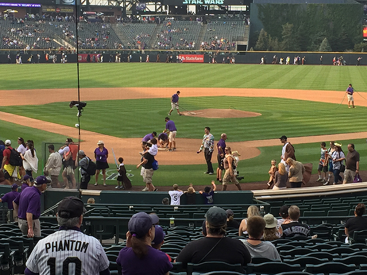 Star Wars Night at Coors Field